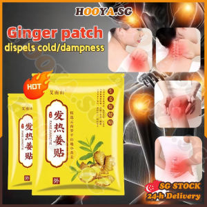 ✅SG stock✅ 𝟭𝟬𝟬𝗽𝗰𝘀/𝗯𝗮𝗴 Ginger plaster for pain relief patch / Herbal patch / Blood circulation patch Hot ginger patch 姜贴