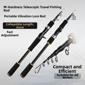 Portable Telescopic Lure Rod Short Section Long Throw