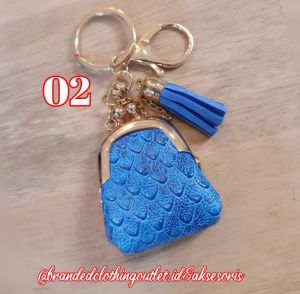 GANTUNGAN KUNCI DOMPET KOIN / GANTUNGAN KUNCI DOMPET MINI / GANTUNGAN KUNCI IMPORT / GANTUNGAN KUNCI UNIK DAN LUCU - 1PCS / KYB-7811
