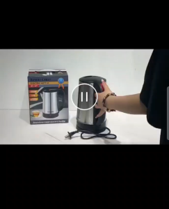 Electric Kettle SC-167 2.3L Modern 304 Stainless Steel Coffee Tea Kettle Electric Kettle for Boiling Water