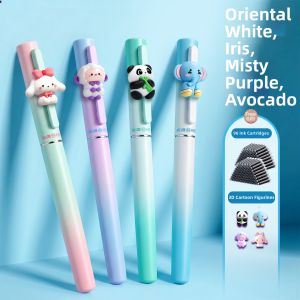 HERO | Customizable Student Pen for Grade 3-6 with Replaceable Ink Cartridge Aesthetic Design Suitable for Girls Smooth Writing