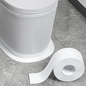 White Caulk Tape & Waterproof Self Adhesive Toilet Caulk Sealant: A Comprehensive Guide