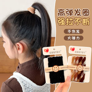 Durable Elastic Hair Ties for Girls Childrens Hair Bands Non-Damaging Hair Accessories Little Girls Hair Bands Fresh Style