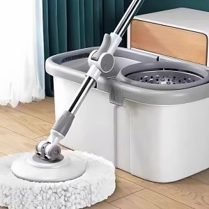 MOLIDA | Dual-Drive Spinning Mop Bucket Auto Water Removal Lazy User Design