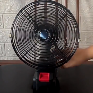 8 Inch Cordless Fan Portable Fan High Power Outdoor Fan Adjustable angle  Lithium Electric Fan