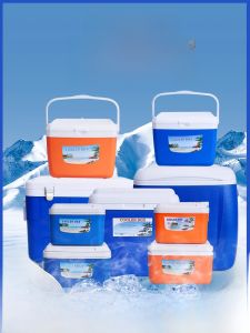 Portable Insulated Cooler Box Refrigerator Outdoor Camping Travel Gear Ice Bucket Car Mounted Commercial Stall  Preservation