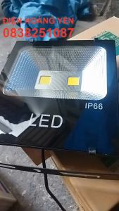 Đèn Pha led kẹp bình 12V 24V - 50W 100W Mắt led siêu Sáng