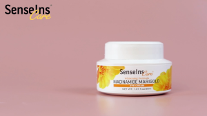 SenseIns Care Niacinamide Marigold Eye Cream SenseInsCare Niasinamida Gemitir Krim Mata Pencerah 30mL 30 mL USA US America Amerika