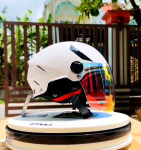 Kính Rời Thay Thế Mũ Bảo Hiểm KLT K6 nhiều màu lắp được cho mũ bảo hiểm  KYT 1/2 Tiger