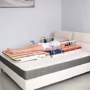 Elderly Electric Rise Aid  Electric Care Bed Multifunctional Remote Control  Women Patient Bed Stand up Device