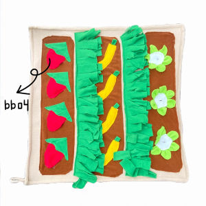 Large Size Anti-Slip Pet Scent Pad Dog Training Blanket Cat Rabbit Food Mat Durable Chew Resistant Hide And Seek Machine Washable