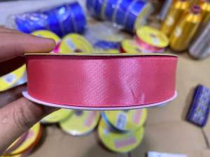 satin ribbon 1 inch double edge 50 yards per roll ribbon for decorations and DIY crafts