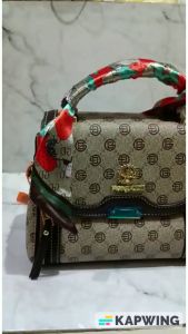CI13 Certificate Realpic & Video Tas Selempang Wanita Import Slingbag Cewek Impor Kulit PU