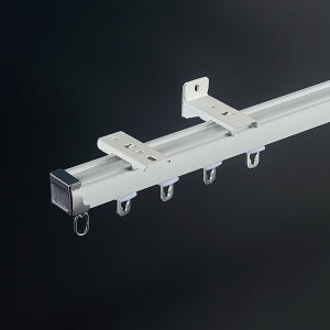 Thickened New Single Track Top Mount Silent Curtain Rod