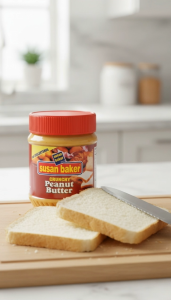 Susan Baker CRUNCHY Peanut Butter 340 g / 453 g – Chunky Spread Palaman for Snacks Toast & Bread