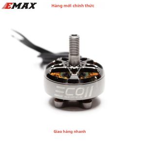Mô Tơ Không Chổi Than EMAX Official ECO II Series 2207 Dành Cho Máy Bay Không Người Lái RC Đua FPV 1700KV/1900KV/2400KV Cấu Tạo Bằng Kim Loại Phụ Kiện Điều Khiển Từ Xa