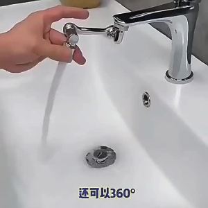 1080° Universal Rotation Extender Faucet Aerator Kitchen Saving Water Faucet Anti Splash Nozzle Faucets Bathroom Accessorie