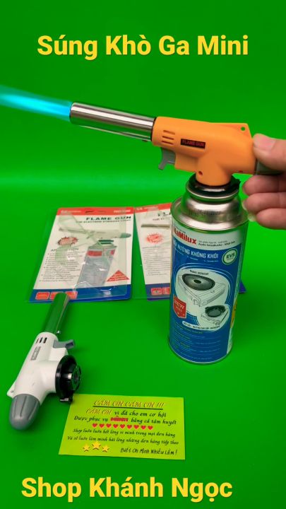 Khò gas mini cầm tay đánh lửa tự động 920