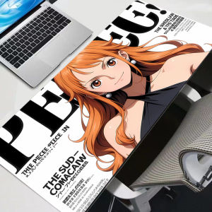 Bandai | Mouse Pad Large Gamer One Piece Anime Durable Gaming Accessories Speed Keyboard Rubber Lock Edge Desk Mat Laptop Mousepad