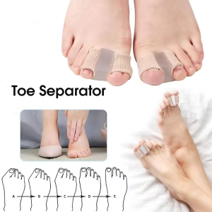 1PCS Silicone Toe Spreader Finger Separator Valgus Corrector Thumb Correction Straightener Foot Care Orthopedic