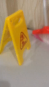 Smile - Mainan Anak Alat Kebersihan Sapu Bersih Sekop - Cleaning Set Kantong