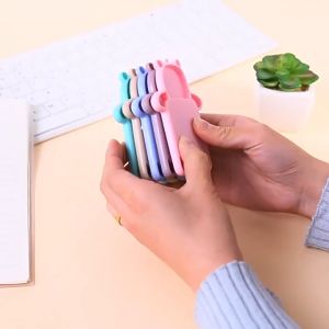 ELBER HL0644 Calculator Mini Portable Motif Bear Kalkulator Portable Mini Beruang Kalkulator Unik Kalkulator 8 Digit Mini Portable Kalkulator Beruang Tombol Karet Y1789