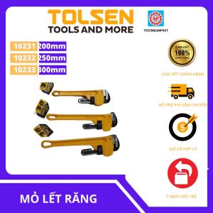 Mỏ lết răng Tolsen 8inch 200mm 10 inch 250mm 12 inch 300mm Tolsen