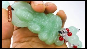 Dây treo xe Quan Thế Âm Bồ Tát Chuổi Hạt Ngọc - Phụ kiện phong thủy trang trí gương chiếu hậu nội thất trong oto của bạn