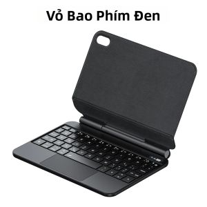AJIUYU | Vỏ Bàn Phím Từ Tính Magic Dành Cho iPad Mini 6/7 Tương Thích Với Mini7 8.3 Chống Sốc Chống Rơi Chất Liệu TPU
