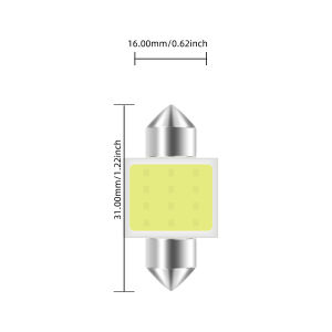 KEVANLY | 10Pcs C10W C5W LED COB Festoon 31mm 36mm 39mm 41mm Canbus For Cars License Plate Interior Reading Light 12V Universal White