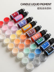 Liquid Candle Pigment Soy Wax Domestic Candle Dyeing Essential Oil DIY Materials Creative Handmade Aromatherapy Candle