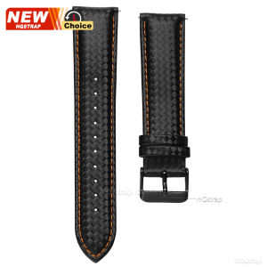 New Woven Pattern Watch Band 22mm 20mm for Samsung Galaxy for Huawei Smartwatch Leather Quick Release Strap Women Men Bracelet