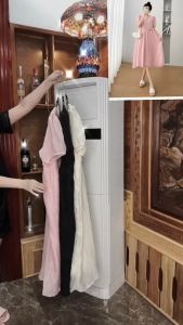 VÁY BẦU MẪU MỚI-ĐẦM BẦU XINH VON NHẸ 2 LỚP TIỂU THƯ CHO MẸ BẦU
