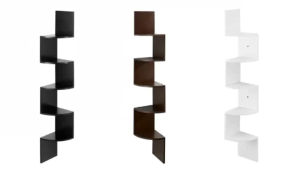 5 Tier Minimalist Floating Wall Mount Corner Shelves Rack Display Wall Decor Book Shelf#lf002#ZWL08