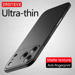 For iPhone 17 16 16e 15 14 13 12 Pro Max ZROTEVE Slim Matte Hard PC Cover For iPhone13 iPhone16 Plus iPhone17 Air Phone Case