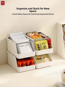 Desktop Portable Multi-layer Stackable Storage Organizer