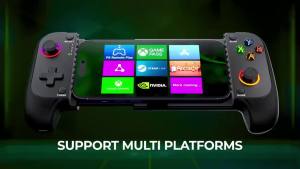 BEBONCOOL | BEBONCOOL Hall Effect Bluetooth Gamepad RGB Joystick Trigger for iPhone/Android - Anti-Drift & Low Latency for PUBG/Racing Mob