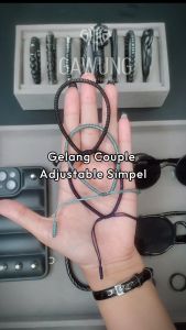 Gelang Couple Pasangan Meyta Simple Adsjustable GGMETA