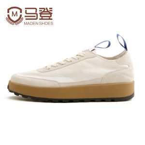 ผู้ชายกีฬาลําลองรองเท้าฤดูใบไม้ผลิฤดูร้อนBreathable Vintage Slow Runรองเท้าผ้าใบRetro Aganรองเท้าทําจากผ้าและยาง