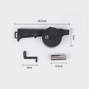 1PCS Hand Operated Portable Barbecue Blower Camping Supplies BBQ Grill Combustion Support Outdoor Picnic Tool Equipment