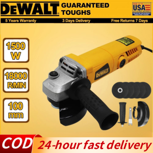 【Shipped within 24 hours 】1500W Dewalt Angle Grinder Electric Hand Angle Grinder Electric Power Tool Upgraded 4 Heavy-Duty Angle Grinder（Without blades）