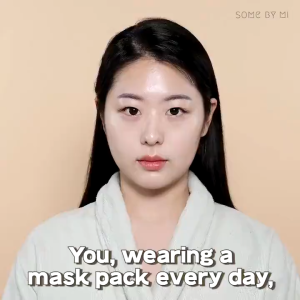SOME BY MI Hyaluron Moisturizing Glow Luminous Ampoule Mask 25gr