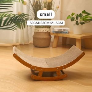 Wooden Cat Scratcher Removable Scratch Board Bed Swinging Tumbler Cat Toys Grinding Nail Scraper Mat Play and Rest Pet Supplie