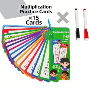 gumahus | Multiplication Division Practice Game Writing Cards