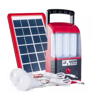 ชุดนอนนา โซล่าเซลล์ ไฟแสงอาทิตย์ ไฟ LED SOLAR LIGHT ไฟภายนอกอาคาร ชุด mini แบบพกพาพลังงานแสงอาทิตย์ USB ลำโพงวิทยุ รุ่น SE0201 คล่อสี