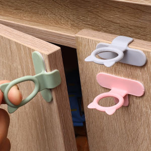 【On Sale】ซิลิโคนที่จับลิ้นชักกล่องกระดาษแข็งห้องครัวมือจับประตูตู้