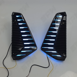 Chery Omoda C9 Front Bumper LED Daylight DRL Foglamp Cover Foglight Spotlight Fog Lamp Light Running Signal Light Lamp