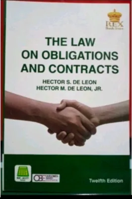 THE LAW ON OBLIGATIONS AND CONTRACTS