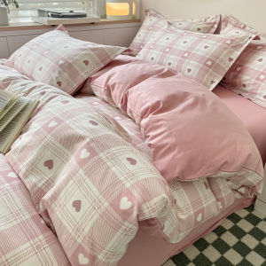 Kiss Dear | Nordic Style Cotton 3-piece Bed Set
