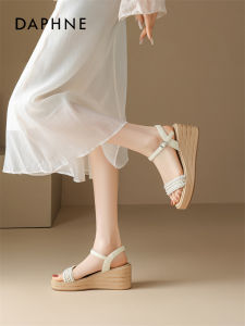 Daphne | Wedge Heel Vintage Braided Women Sandals